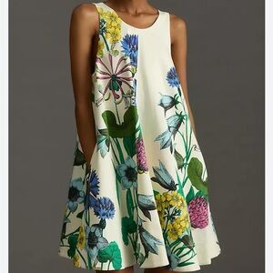 Anthropologie Maeve keiko Floral Mini Dress szXS